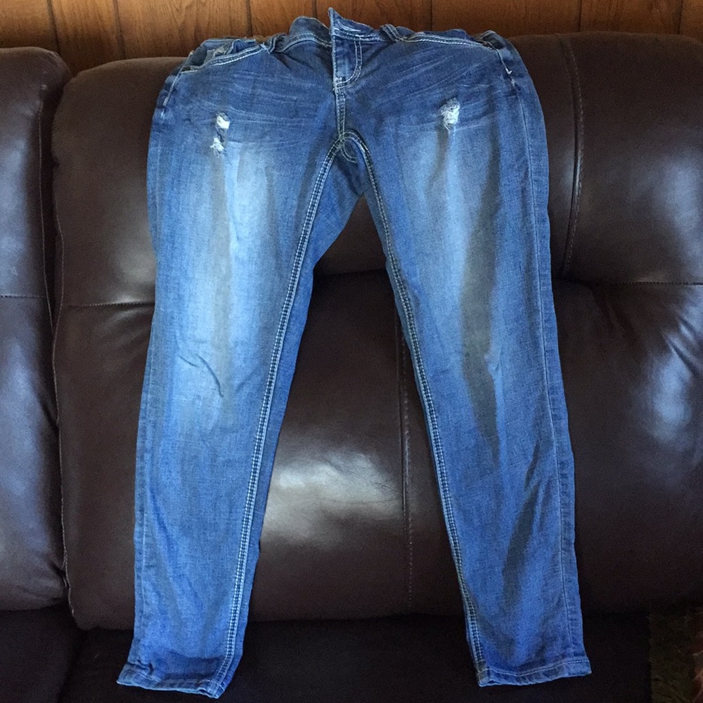 People’s Liberation Cropped Denim.